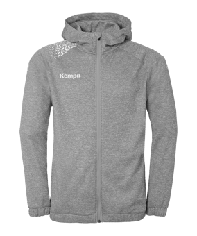 Kempa Ambition 28 Kapuzenjacke Kids Grau F31 - grau