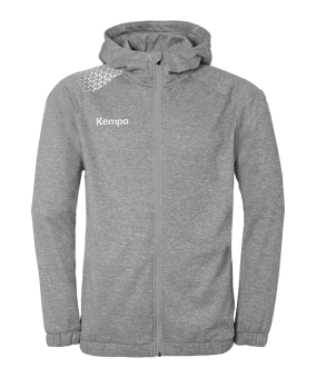 Kempa Ambition 28 Giacca con cappuccio Kids Grigio C31 - grigio