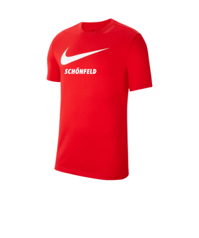 Nike Park 20 Swoosh T-Shirt Kids Rot F657