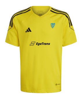 adidas Tiro 23 Trikot Kids Gelb Schwarz