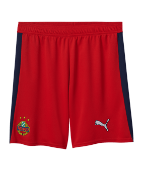 PUMA SK Rapid Wien Short Auswärts 2025/2026 Rot F02 - rot