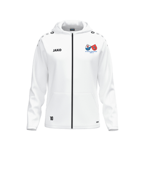 JAKO One Kapuzenjacke Weiß F0
