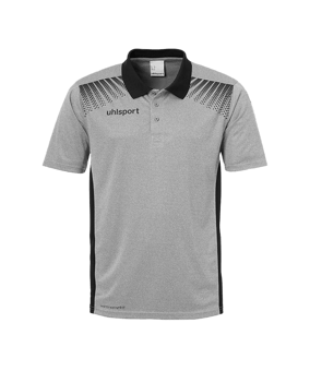 uhlsport Goal Poloshirt Grau Schwarz F05 - grau