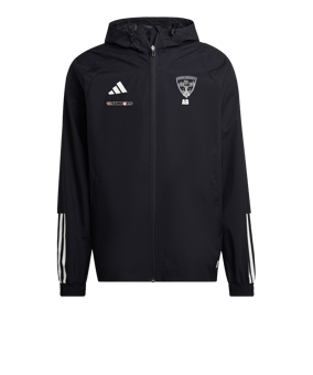 adidas Tiro 23 Competition Allwetterjacke Schwarz