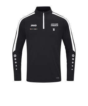 JAKO Power Sweatshirt Schwarz Weiss F800