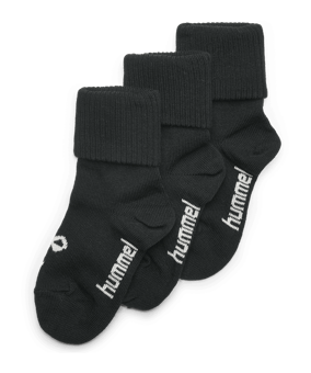 Hummel Sora 3-Pack Socken Kids Schwarz F2001 - schwarz