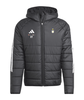 adidas Tiro 24 Winterjacke Schwarz Weiss