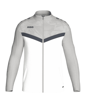 JAKO Iconic Jacke Kids Weiss F016 - weiss
