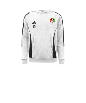 adidas Tiro 24 Hoody Weiss Schwarz