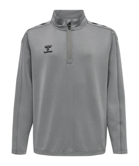 Hummel hmlCORE XK HalfZip Sweatshirt Kids F2006 - grau