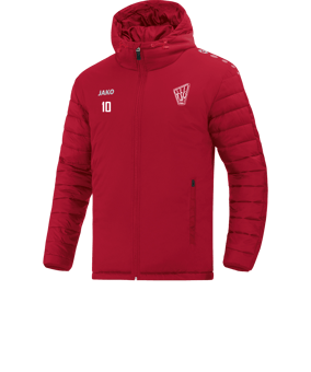JAKO Team Stadionjacke Coachjacke Rot F11