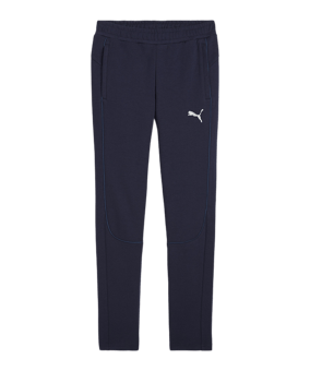 PUMA teamFINAL Casuals Jogginghose Kids Blau F06 - dunkelblau