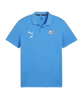 PUMA teamGOAL Casuals Poloshirt Blau F02