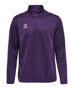 Hummel hmlCORE XK HalfZip Sweatshirt Lila F3443 - lila