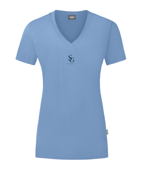SG750 Baumwoll T-Shirt Damen Blau F460