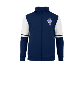 Sweat à capuche adidas Squadra 25 enfants bleus 