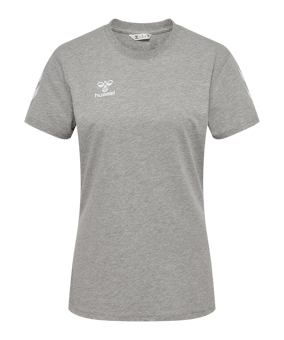 Hummel Go 2.0 Chevron T-Shirt Damen Grau F2006 - grau
