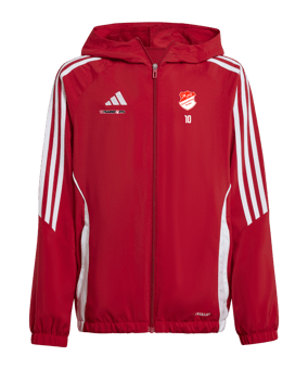 adidas Tiro 24 Windbreaker Kids Rot Weiss