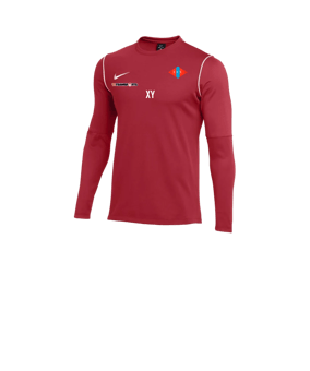 Nike Park 20 Sweatshirt Kids Rot Weiss F657