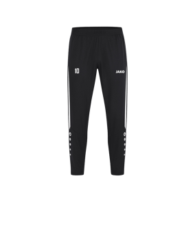 JAKO Power Freizeithose Schwarz Weiss F802