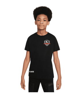 Nike Park 20 T-Shirt Kids Schwarz Weiss F010