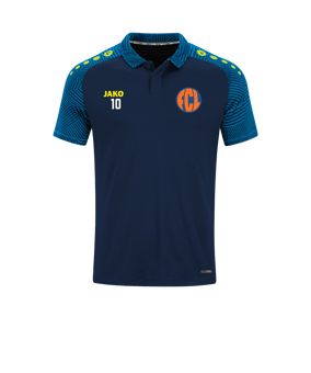 JAKO Performance Polo Blau Blau F403
