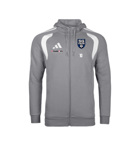 adidas Tiro 26 League Kapuzenjacke Grau