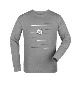Merch Roller Sweatshirt Heather Grey | #lines
