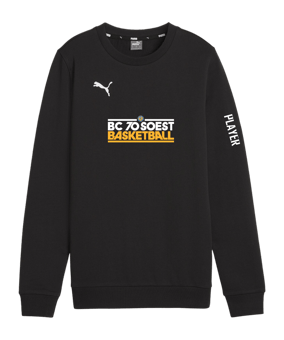 PUMA teamGOAL Casuals Sweatshirt Damen Schwarz F03
