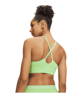 Under Armour Vanish Seamless Low Sport-BH Damen Grün F712 - gruen