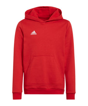 adidas Entrada 22 Hoody Kids Rot - rot