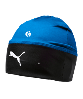 PUMA LIGA Beanie Mütze Blau Schwarz F02