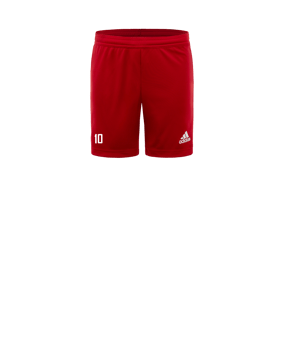 Short enfant adidas Entrada 22 Rouge 