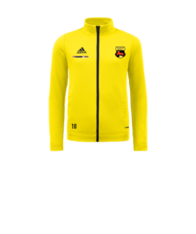 adidas Entrada 22 TK Trainingsjacke Kids Gelb