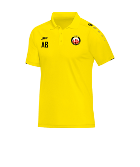 JAKO Classico Poloshirt Gelb F03