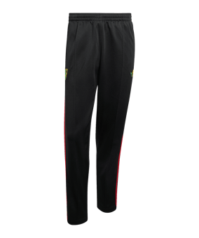 adidas JFF Jamaika Track Hose Schwarz - schwarz