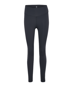 Hummel Pulse High Waist Tight Damen Schwarz F2366 - schwarz