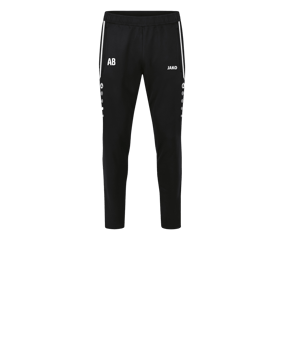 JAKO Allround Trainingshose Kids Schwarz F800