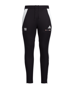 adidas Tiro 24 Trainingshose Schwarz Weiss