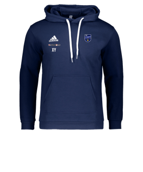 adidas Entrada 22 Hoody Blau