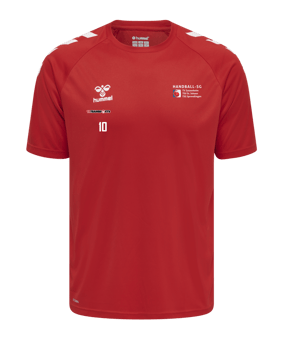 Hummel hmlCORE XK Poly T-Shirt Rot F3062 