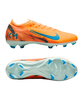 Nike Air Zoom Mercurial Vapor XVI Pro FG Kylian Mbappe Signature Orange F801 - orange