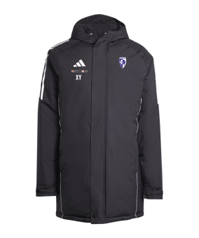adidas Tiro 24 Winterjacke Schwarz Weiss