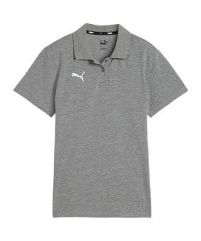 PUMA teamGOAL Casuals Poloshirt Damen Grau F33 - grau
