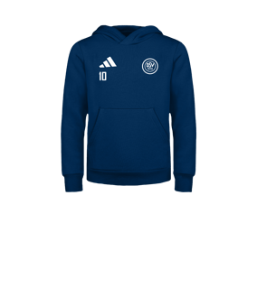 adidas Entrada 26 Hoody Kids Blau