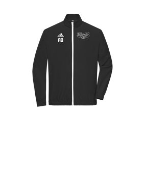 adidas Entrada 22 Präsentationsjacke Kids Schwarz