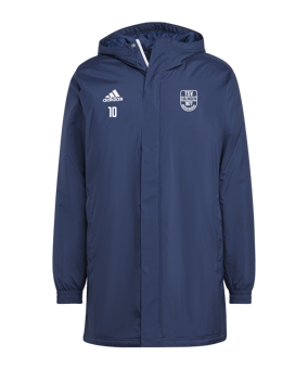 adidas Entrada 22 Stadium Jacke Blau