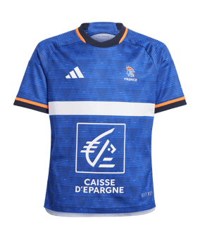 adidas Team France HB Trikot Kids Blau - blau