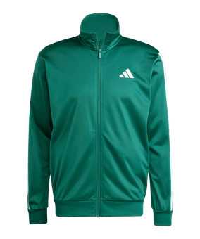adidas Essentials 3S Trainingsjacke Grün - gruen