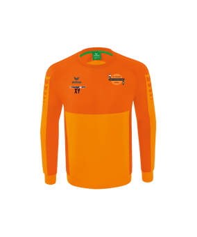 Erima Six Wings Sweatshirt Kids Orange Orange